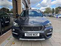 USED 2018 18 BMW X1 2.0 XDRIVE20I XLINE 5d 189 BHP BLACK GLOSS SHADOWLINE TRIM