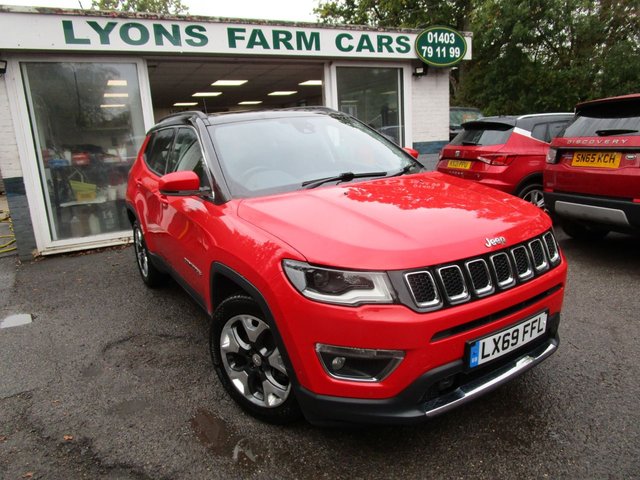 2019 69 Jeep Compass 1.6 MULTIJET II LIMITED 5d 119 BHP