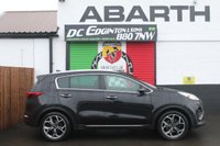 USED 2019 68 KIA SPORTAGE 1.6 CRDI GT-LINE ISG 5d 135 BHP GREAT VALUE SUV FINISHED IN BLACK PEARL