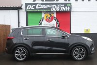 USED 2019 68 KIA SPORTAGE 1.6 CRDI GT-LINE ISG 5d 135 BHP GREAT VALUE SUV FINISHED IN BLACK PEARL