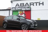 USED 2019 68 KIA SPORTAGE 1.6 CRDI GT-LINE ISG 5d 135 BHP GREAT VALUE SUV FINISHED IN BLACK PEARL