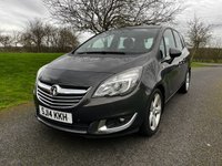 USED 2014 14 VAUXHALL MERIVA 1.4 TECH LINE 5d 99 BHP PART EXCHANGE CLEARANCE
