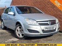 USED 2009 59 VAUXHALL ASTRA 1.4 CLUB 16V 5d 90 BHP 