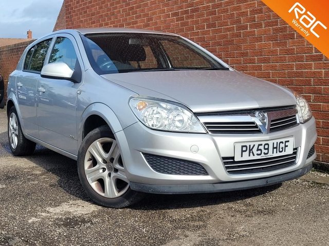 2009 59 Vauxhall Astra 1.4 CLUB 16V 5d 90 BHP