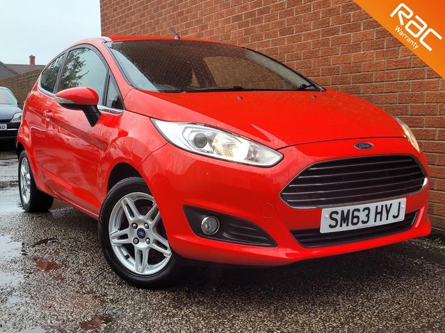 2013 63 Ford Fiesta 1.2 ZETEC 3d 81 BHP