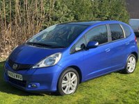 USED 2013 63 HONDA JAZZ 1.3 I-VTEC EXL-T 5d 98 BHP FULL SERVICE HISTORY + PANORAMIC ROOF + SAT NAV + REVERSING CAMERA + FRONT HEATED SEATS + CRUISE CONTROL + BLUETOOTH + FULL LEATHER TRIM  + FRONT AND REAR PARKING SENSORS +