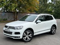 USED 2013 63 VOLKSWAGEN TOUAREG 3.0 V6 R-LINE TDI BLUEMOTION TECHNOLOGY 5d 242 BHP 