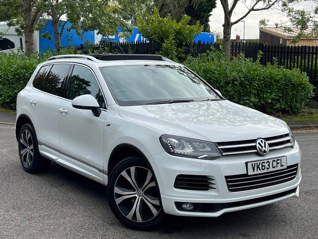 2013 63 Volkswagen Touareg 3.0 V6 R-LINE TDI BLUEMOTION TECHNOLOGY 5d 242 BHP