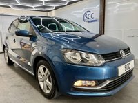 USED 2016 16 VOLKSWAGEN POLO 1.2 TSI BlueMotion Tech Match Hatchback 5dr Petrol Manual Euro 6 (s/s) (90 ps) DAB, &pound;20 Tax, Cruise Control