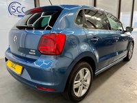 USED 2016 16 VOLKSWAGEN POLO 1.2 TSI BlueMotion Tech Match Hatchback 5dr Petrol Manual Euro 6 (s/s) (90 ps) DAB, &pound;20 Tax, Cruise Control