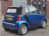 USED 2007 57 SMART FORTWO CABRIO 1.0 PASSION 2d 70 BHP &pound;35 ROAD TAX!