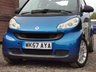 USED 2007 57 SMART FORTWO CABRIO 1.0 PASSION 2d 70 BHP &pound;35 ROAD TAX!
