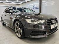 USED 2013 63 AUDI A6 3.0 TDI V6 Black Edition Saloon 4dr Diesel S Tronic quattro Euro 5 (s/s) (245 ps) BOSE, Tech Pack, Sat Nav