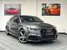USED 2018 18 AUDI S3 2.0 S3 TFSI QUATTRO BLACK EDITION 4d 306 BHP B&O SOUND / FULL AUDI HISTORY