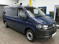 USED 2019 19 VOLKSWAGEN TRANSPORTER 2.0 T30 TDI P/V STARTLINE BMT 101 BHP LWB LWB BLUETOOTH PARKING SENSORS GENUINE LOW MILES PLYLINED SHELVING IN REAR ROOF RACK 1 OWNER SERVICE HISTORY