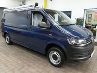 USED 2019 19 VOLKSWAGEN TRANSPORTER 2.0 T30 TDI P/V STARTLINE BMT 101 BHP LWB LWB BLUETOOTH PARKING SENSORS GENUINE LOW MILES PLYLINED SHELVING IN REAR ROOF RACK 1 OWNER SERVICE HISTORY