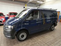 USED 2019 19 VOLKSWAGEN TRANSPORTER 2.0 T30 TDI P/V STARTLINE BMT 101 BHP SWB BLUETOOTH PARKING SENSORS PLYLINED ROOF RACKS SHELVING 1 OWNER GENUINE LOW MILES