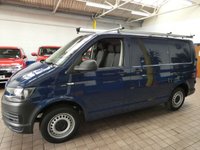 USED 2019 19 VOLKSWAGEN TRANSPORTER 2.0 T30 TDI P/V STARTLINE BMT 101 BHP SWB BLUETOOTH PARKING SENSORS PLYLINED ROOF RACKS SHELVING 1 OWNER GENUINE LOW MILES