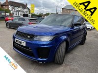 USED 2018 18 LAND ROVER RANGE ROVER SPORT 5.0 SVR 5DR AUTOMATIC 567 BHP +++ FREE 12 MONTHS WARRANTY+++
