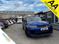 USED 2018 18 LAND ROVER RANGE ROVER SPORT 5.0 SVR 5DR AUTOMATIC 567 BHP +++ FREE 12 MONTHS WARRANTY+++