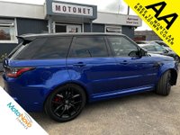 USED 2018 18 LAND ROVER RANGE ROVER SPORT 5.0 SVR 5DR AUTOMATIC 567 BHP +++ FREE 12 MONTHS WARRANTY+++