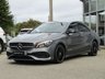 USED 2019 19 MERCEDES-BENZ CLA 2.1 CLA 220 D 4MATIC AMG LINE NIGHT EDITION 4d 168 BHP Finished in MOUNTAIN GREY MET with contrasting HEATED LEATHER ALCANTARA SPORTS interior. This four door coupe is like a stylish mini CLS. It has a big boot and high tech safety features which include AWD 4x4, Rear View Camera, Sat Nav, Cruise Control, Power |Folding Mirrors, Heated Leather Alcantara trim, Night Pack, B/TOOTH, 18" Alloys and much more. Serviced 2019, 2021 and on 17/6/2023.