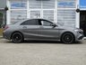 USED 2019 19 MERCEDES-BENZ CLA 2.1 CLA 220 D 4MATIC AMG LINE NIGHT EDITION 4d 168 BHP Finished in MOUNTAIN GREY MET with contrasting HEATED LEATHER ALCANTARA SPORTS interior. This four door coupe is like a stylish mini CLS. It has a big boot and high tech safety features which include AWD 4x4, Rear View Camera, Sat Nav, Cruise Control, Power |Folding Mirrors, Heated Leather Alcantara trim, Night Pack, B/TOOTH, 18" Alloys and much more. Serviced 2019, 2021 and on 17/6/2023.