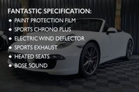 USED 2012 12 PORSCHE 911 3.8 CARRERA S PDK 2d 400 BHP FULL SERVICE HISTORY - 24 MONTH WARRANTY - FRONT END PPF - GREAT SPEC - BOSE - SPORTS EXHAUST - ELECTRIC WIND DEFLECTOR - SPORTS CHRONO PACKAGE