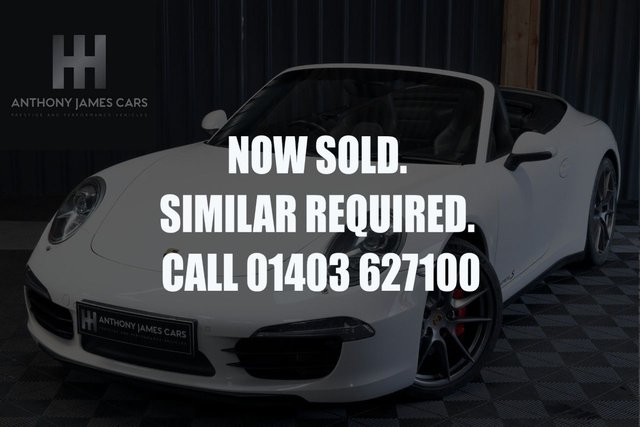 2012 12 Porsche 911 3.8 CARRERA S PDK 2d 400 BHP
