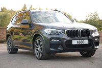 USED 2019 68 BMW X3 3.0 xDrive30d M Sport (261) 5dr Step Automatic Euro 6 (M Sport Plus Pack, Vernasca Oyster Leather, Harman Kardon, Sunglass Protection, Extended Storage) NATIONWIDE DELIVERY - RESERVE ONLINE TODAY