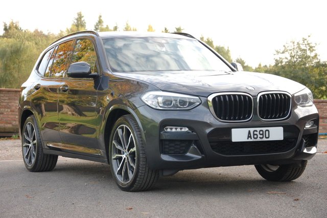 2019 68 BMW X3 3.0 xDrive30d M Sport (261) 5dr Step Automatic Euro 6 (M Sport Plus Pack, Vernasca Oyster Leather, Harman Kardon, Sunglass Protection, Extended Storage)