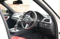 USED 2017 67 BMW 3 SERIES 318d M Sport 5dr Step Automatic Euro 6 (Red Leather, Heated Front Seats, Professional Sat Nav, Sunglass Protection, Parking Distance Control) NATIONWIDE DELIVERY - RESERVE ONLINE TODAY