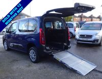 USED 2019 69 CITROEN BERLINGO 1.5 BLUEHDI FEEL M 5d 101 BHP WHEELCHAIR ACCESS WAV 3 seats + Wheelchair Access