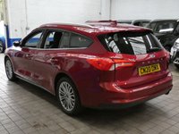 USED 2020 20 FORD FOCUS 1.5 TITANIUM X 5d 148 BHP SAT NAV HEATED PART LEATHER PARKING SENSORS 1 OWNER LOW MILEAGE 6 MONTHS GOLD WARRANTY