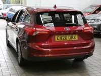 USED 2020 20 FORD FOCUS 1.5 TITANIUM X 5d 148 BHP SAT NAV HEATED PART LEATHER PARKING SENSORS 1 OWNER LOW MILEAGE 6 MONTHS GOLD WARRANTY