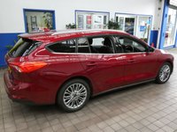 USED 2020 20 FORD FOCUS 1.5 TITANIUM X 5d 148 BHP SAT NAV HEATED PART LEATHER PARKING SENSORS 1 OWNER LOW MILEAGE 6 MONTHS GOLD WARRANTY