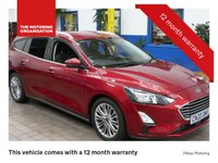 USED 2020 20 FORD FOCUS 1.5 TITANIUM X 5d 148 BHP SAT NAV HEATED PART LEATHER PARKING SENSORS 1 OWNER LOW MILEAGE 6 MONTHS GOLD WARRANTY
