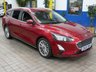 USED 2020 20 FORD FOCUS 1.5 TITANIUM X 5d 148 BHP SAT NAV HEATED PART LEATHER PARKING SENSORS 1 OWNER LOW MILEAGE 6 MONTHS GOLD WARRANTY