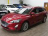 USED 2020 20 FORD FOCUS 1.5 TITANIUM X 5d 148 BHP SAT NAV HEATED PART LEATHER PARKING SENSORS 1 OWNER LOW MILEAGE 6 MONTHS GOLD WARRANTY