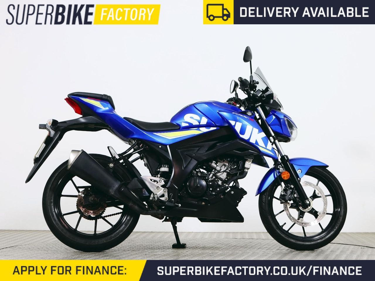 2018 SUZUKI GSX-S125 BLUE with 12728 miles Used Motorbikes