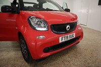 USED 2019 19 SMART FORTWO CABRIO 1.0 PRIME PREMIUM 2d 71 BHP SMART SERVICE HISTORY, ONE OWNER FROM NEW AND FAB COLOUR COMBO