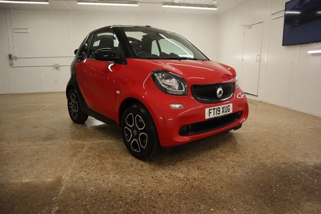 2019 19 Smart Fortwo Cabrio 1.0 PRIME PREMIUM 2d 71 BHP