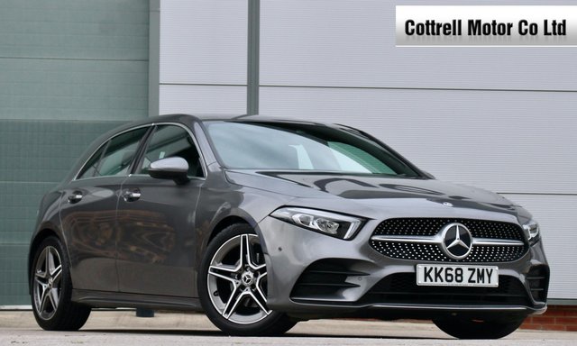 2019 68 Mercedes-Benz A-Class 1.5 A 180 D AMG LINE PREMIUM 5d 114 BHP