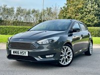 USED 2016 16 FORD FOCUS 1.0 TITANIUM X 5d 124 BHP REVERSING CAMERA + BLUETOOTH