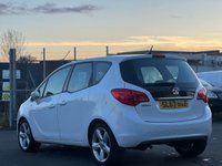 USED 2013 63 VAUXHALL MERIVA 1.4 TECH LINE 5d 99 BHP SAT NAV  +   HALF LEATHER TRIM +   17 INCH ALLOY WHEELS +   CRUISE CONTROL +   CLIMATE CONTROL +   BLUETOOTH PHONE +