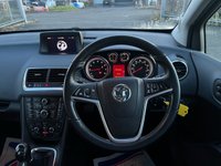 USED 2013 63 VAUXHALL MERIVA 1.4 TECH LINE 5d 99 BHP SAT NAV  +   HALF LEATHER TRIM +   17 INCH ALLOY WHEELS +   CRUISE CONTROL +   CLIMATE CONTROL +   BLUETOOTH PHONE +