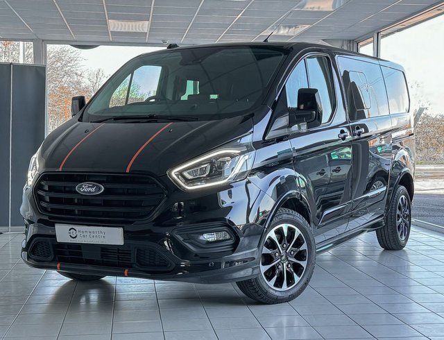 2020 70 Ford Transit Custom 2.0 320 SPORT CREW VAN  ECOBLUE 185 BHP NO VAT 