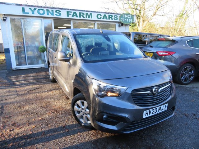 2020 20 Vauxhall Combo Life 1.5 ENERGY XL S/S 5d 101 BHP 7 SEATER