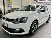 USED 2017 17 VOLKSWAGEN POLO 1.0 BlueMotion Tech S Hatchback 5dr Petrol Manual Euro 6 (s/s) (A/C) (60 ps) DAB, Bluetooth, &pound;20 Tax