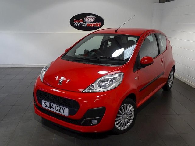 2014 14 Peugeot 107 1.0 ACTIVE 3d 68 BHP